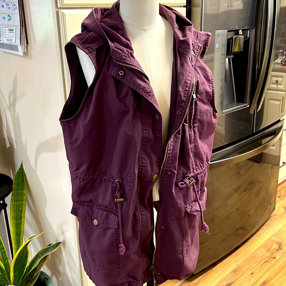 New Purple Utility Vest XL #1300